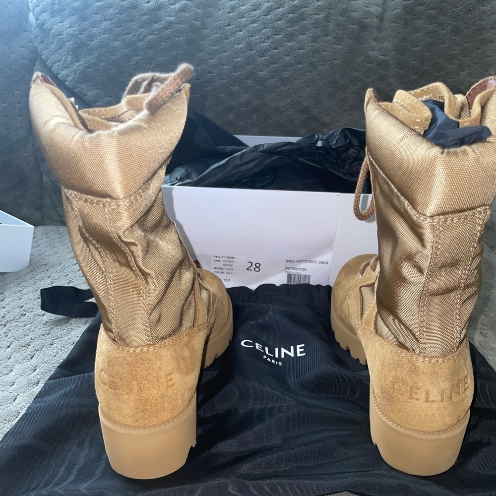 BRAND NEW!!Celine Desert Boot (lace up/ round toe) - Picture 2 of 7